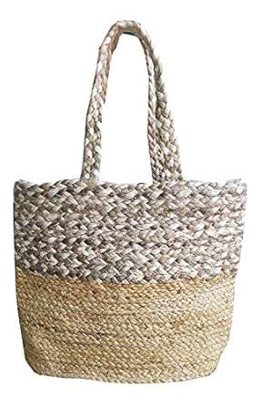 eureka Women's Jute Hand Bag (Multicolour) : Amazon.in: Industrial ...