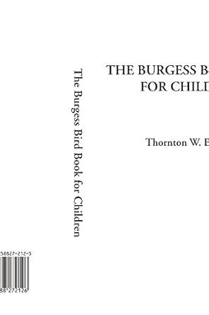 Buy The Burgess Bird Book for Children Book Online at Low Prices in ...