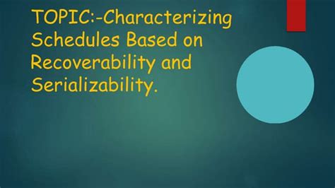 Image result for Serializability Recoverability DBMS English