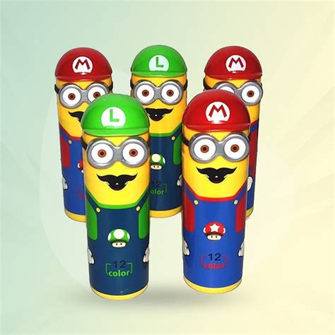 Cartoon Shape Sketch Pens Box - Pack of 1 with 12 Pens Each
