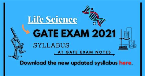 Image result for Gate Syllabus for Life Science