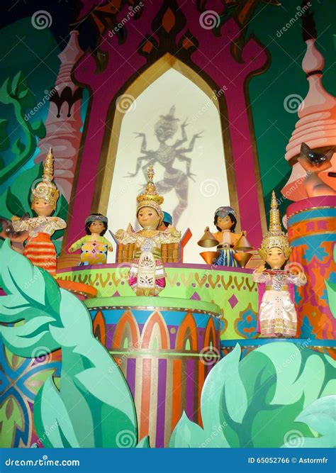 It S a Small World, Dolls India Editorial Photo - Image of disneyland ...