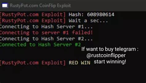 Rust Coin Flip 的图像结果