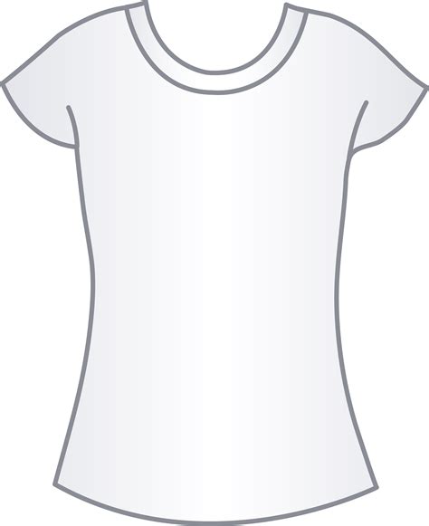 White T Shirt Clip Art