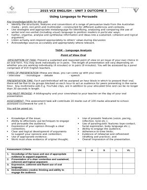 Key knowledge/skills for this unit Doc Template | pdfFiller