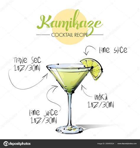 Kamikaze Cocktail Recipe