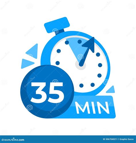 35 Minutes Timer. Stopwatch Icon 35 Min. Clock and Watch Limited ...