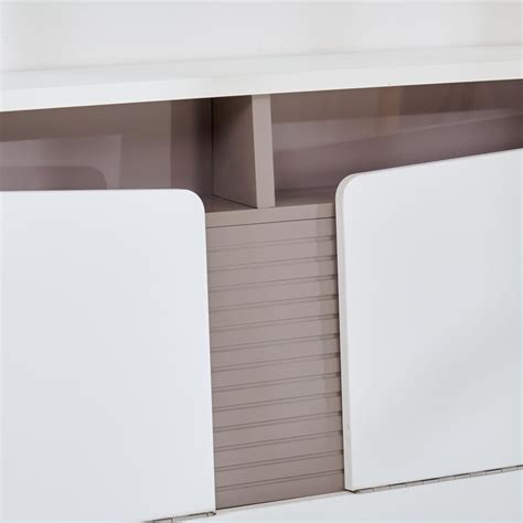 Buy Quadro Flex Queen Bed - White from Home Centre at just INR 44990.0