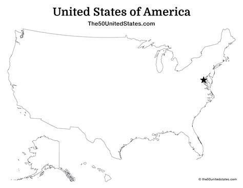 Free Printable Map of United States with Regions | The 50 United States ...