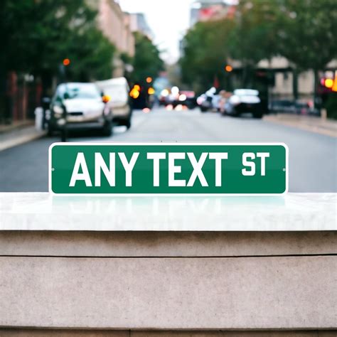 Green Road Sign Generator