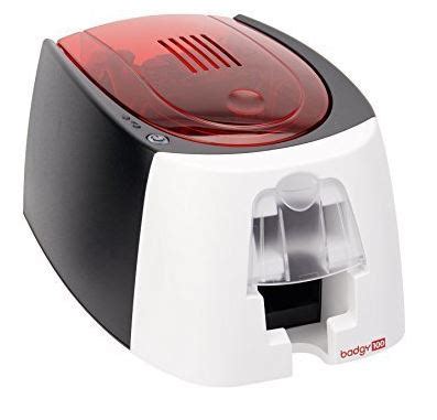 Evolis Badgy 100 Plastic Card Printer – 300 dpi | On-Demand Badge ...
