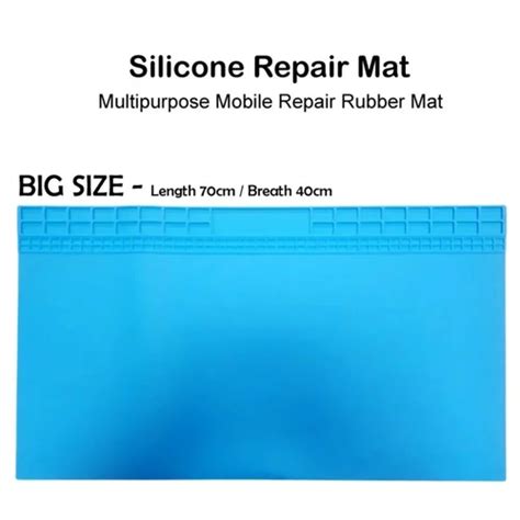 Silicone Mat - Multi-Purpose Mobile Repair Silicone Rubber Mat Big Size ...