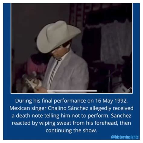 Chalino Sánchez and the Death Note: