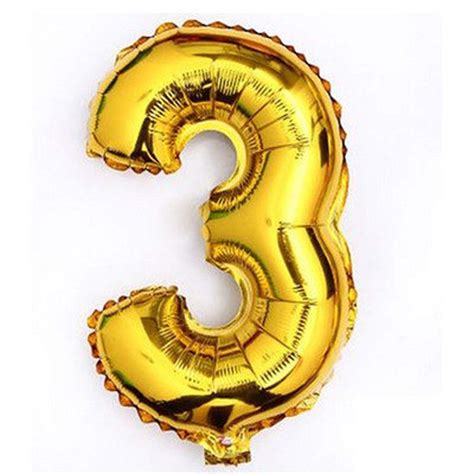 GS Grow n shine Foil Toy Balloon 16" Inch Letter Alphabets - Golden (3 ...