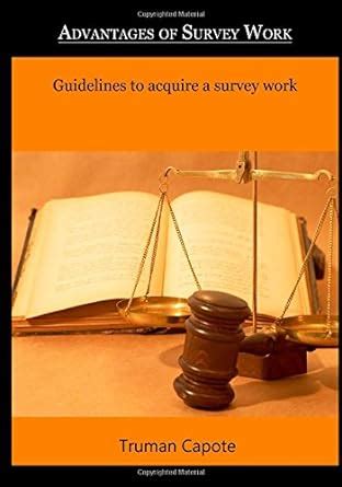 Buy Advantages of Survey Work Book Online at Low Prices in India ...