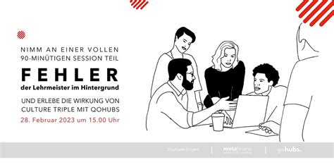 Culture Triple "Fehler - der Lehrmeister im Hintergrund", February 28 ...