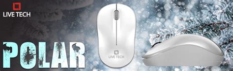 Amazon.in: Buy Live Tech Polar 2.4Ghz Wireless Mouse with DPI 1600 ...