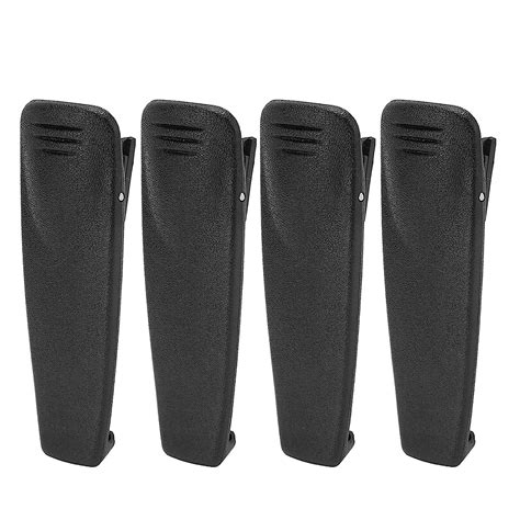 4Pcs Radio Belt Clip, Portable Heavy Duty Radio Belt Clip, Perfect ...