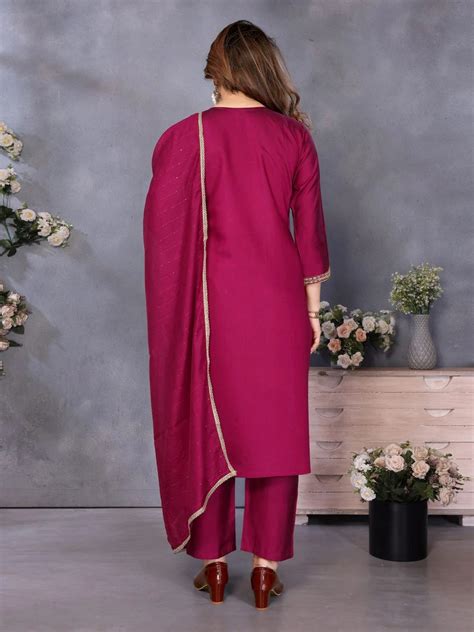 Vihana Embroidered Kurti Set – Kalyanja