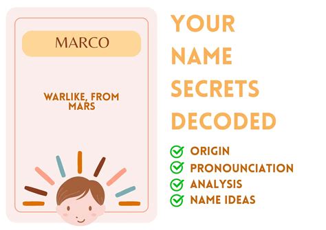 Marco - Boy Name Meaning and Pronunciation