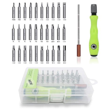 Probots 32-in-1 Mini Screw Driver set with magnetic flexible extension ...