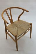Image result for Wishbone Chair Leather