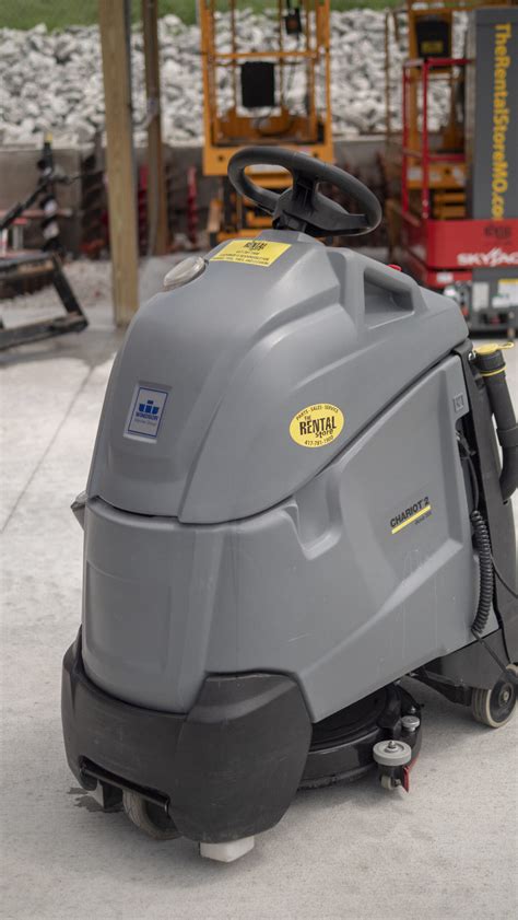 Ride-On Floor Scrubber - The Rental Store