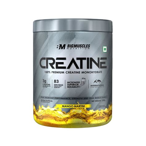 Big Muscles Creatine Monohydrate – Nutriride