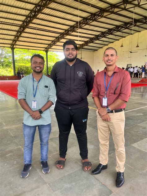 Bronze medal in 100+ Category – Judo Championship – Goa Multi Faculty ...