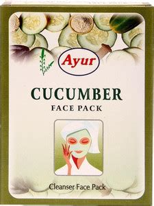 Ayur Cucumber Face Pack - Price in India, Buy Ayur Cucumber Face Pack ...