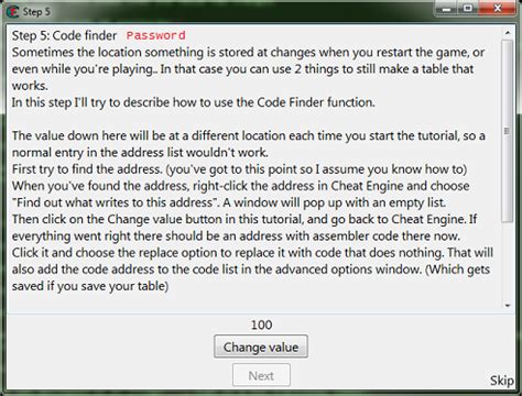 Image result for Cheat Engine Tutorial Step 8