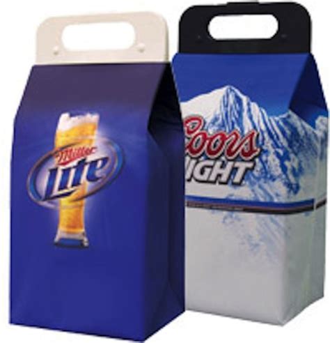 Coors Light Miller Lite Koolit Collapsible Cooler Holds 12 Cans ...