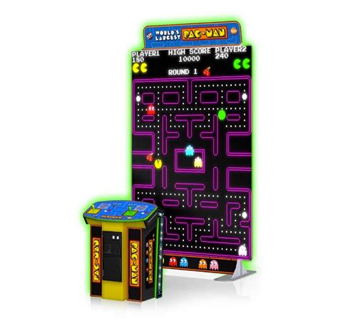 Now Available: The World’s Largest Pac‐Man™ Arcade Game – With A 9 Foot ...
