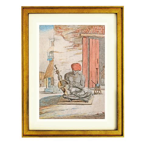 Musician with Saurinda Art Print – Ikka Dukka Studio Private Limited.