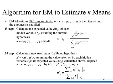 Image result for Expectation Maximization in Machine Learning Example Problems