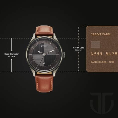 Buy Online Titan Neo Economy Quartz Analog with Date Grey Dial Brown ...