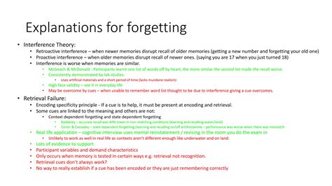 Memory - AQA A Level Psychology Revision | PPTX