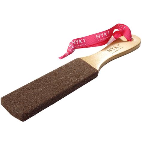 NYK1 Smoothie Foot File Natural Curved Wood, India | Ubuy