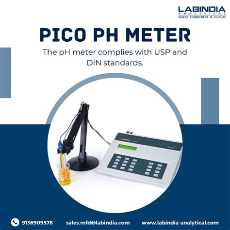 Standard Features of PICO pH Meter: | Labindia Analytical Instruments