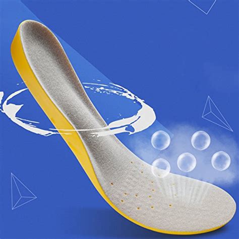 3D Comfortable breathable Orthotics flat foot Insole Men Sport Running ...