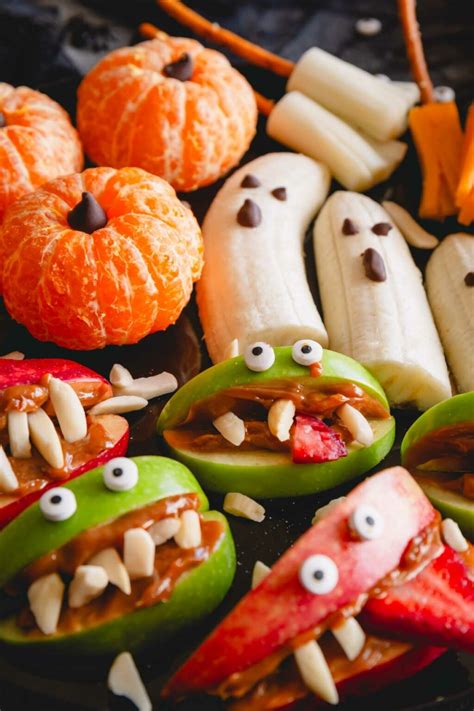 Healthy Halloween Snacks for Kids (Easy & Healthy) ~Sweet & Savory