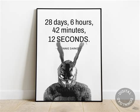 Donnie Darko Quote Tattoo