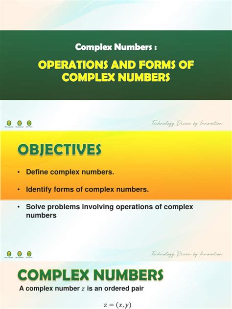 Complex Numbers Introduction Level 1 的图像结果