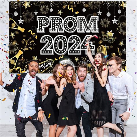 HOWAF Prom 2024 Backdrop Banner for Graduation Prom India | Ubuy