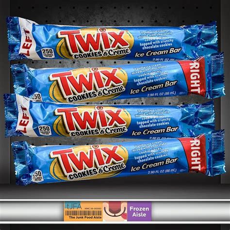 Twix Cookies & Creme Ice Cream Bar - The Junk Food Aisle