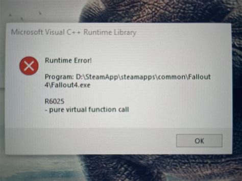 Image result for Microsoft Visual C Runtime Library Error