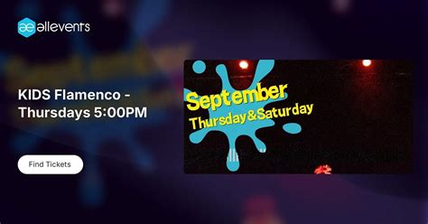 KIDS Flamenco - Thursdays 5:00PM, 670 S. Van Ness Ave, San Francisco ...