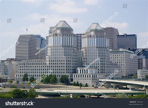 P&G Headquarters And Downtown Cincinnati, Ohio. Stock Photo 1544755 ...