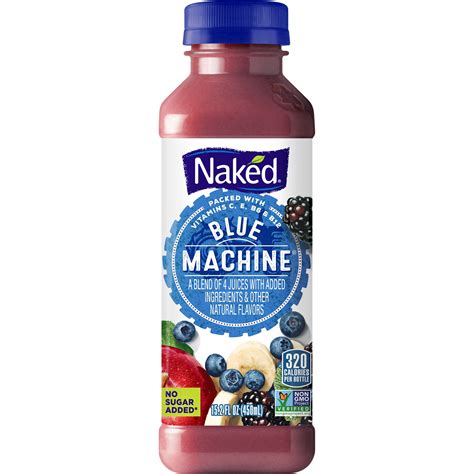 Naked Juice, Blue Machine, 15.2 fl oz - Walmart.com