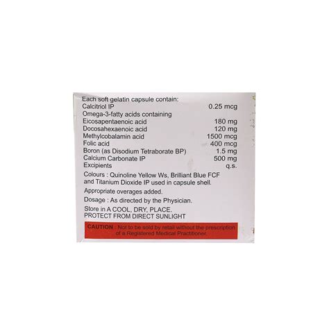 Bio-D3 Max Capsule 15's Price, Uses, Side Effects, Composition - Apollo ...